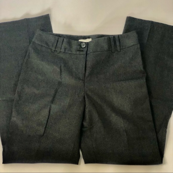 LOFT Pants - LOFT PETITES Classic Gray Trousers, Fully Lined